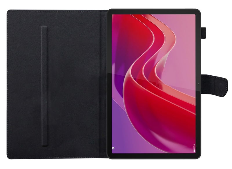 TGK Flip Cover Case for Lenovo Tab K11 11 Inch Executive Leather Black - Image 3