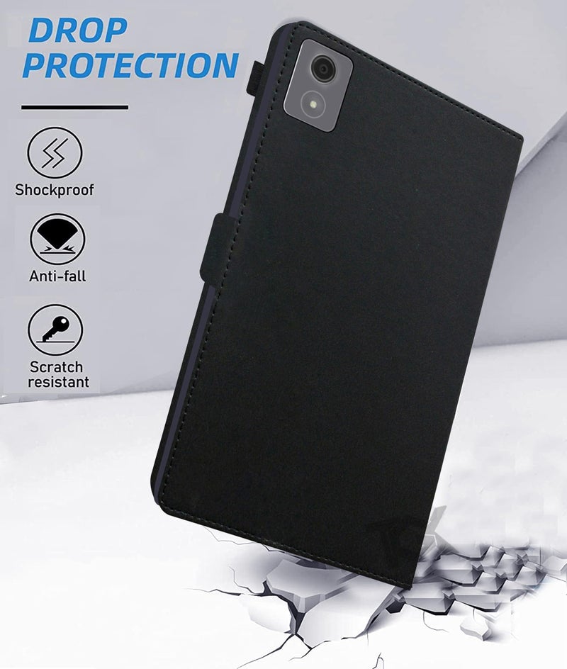 TGK Flip Cover Case for Lenovo Tab K11 11 Inch Executive Leather Black - Image 5