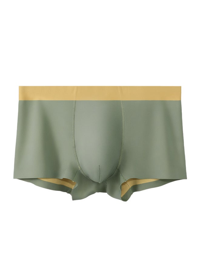 Austrian Element Men's Underwear, Men's 120-count Ice Silk Double-sided Seamless Boxer Briefs, Comfortable Boxer Briefs, Boys' Shorts And Underwear - Image 1