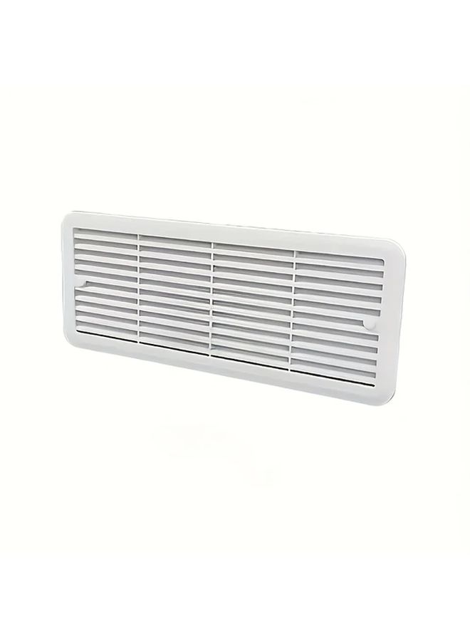 Thetford Refrigerator Ventilation Grille Cover White 483mm X 186mm RV Replacement Part Vertical Ridge Enhanced Airflow Compatible Caravan RV Refrigerators Cover Only Vehicle Cooling Efficiency Smooth Appearance - Image 5