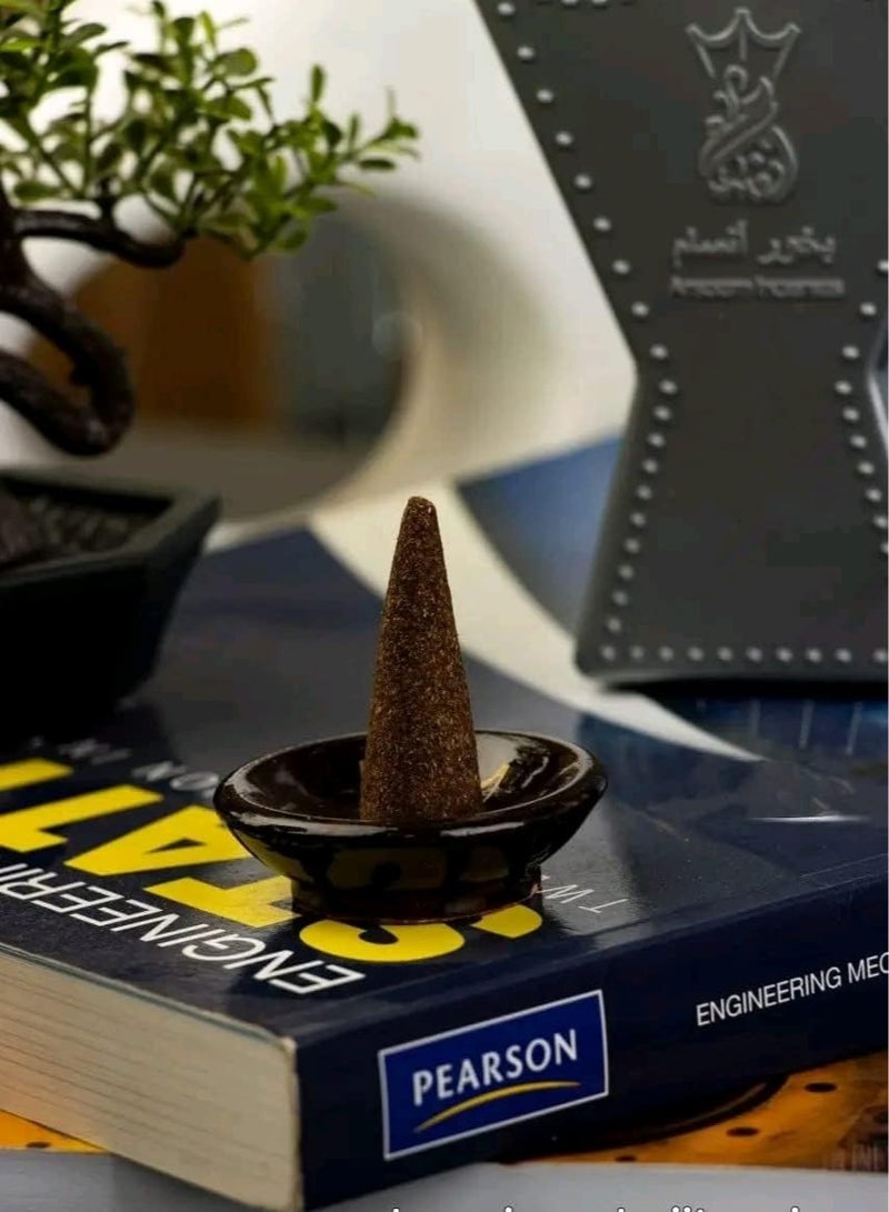 2 علبة من البخور الهرمي من أنسام - 15 مخروط داخل كل علبة (كهرمان) - Image 3