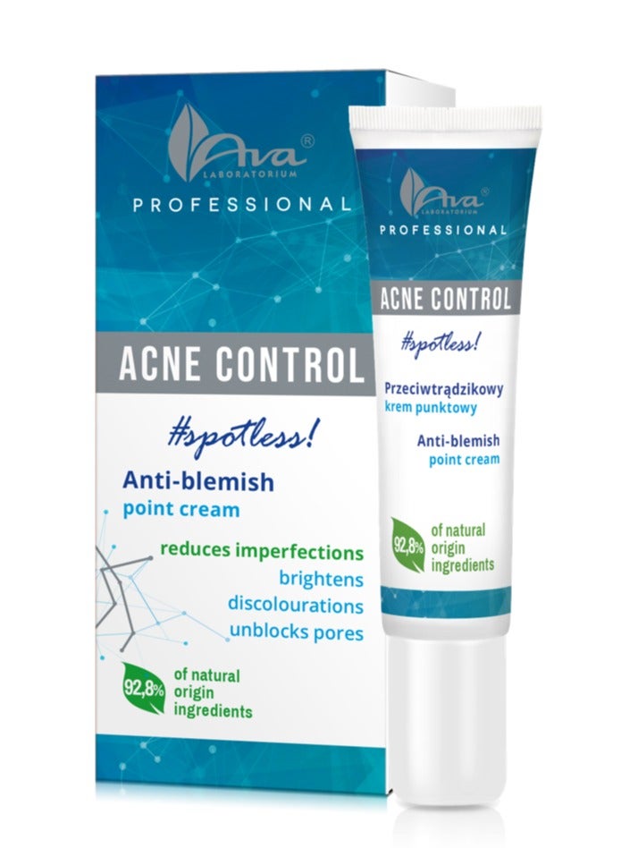 أفا اكني كنترول بروفيشنال كريم موضعي لعلاج البثور 15 مل - Image 1