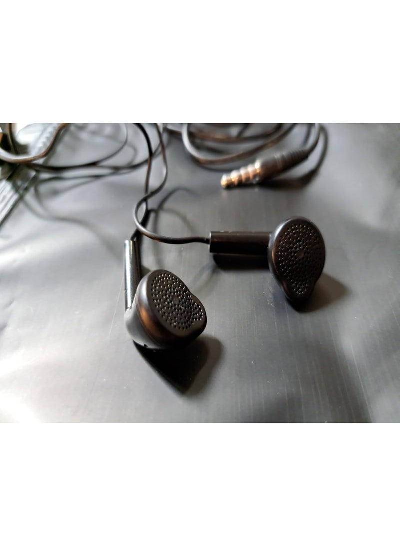 Acnor Universal 3.5mm Wired Earphones with Mic – In-Ear Stereo Sound for Mobile Phones, Tablets & Laptops – Black - Image 2