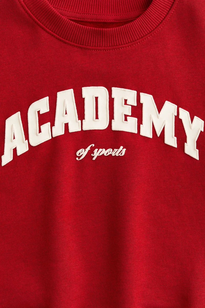 اتش اند ام بلوزة من القطن السميك