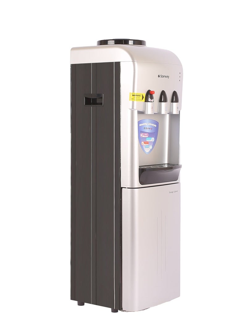 Starway Floor Standing 3 Lt  Top Loading Water Dispenser | 3 Temperature Settings from Hot, and Cold Water, High-Efficiency Compressor Cooling System with Child Safety Lock, - Image 2