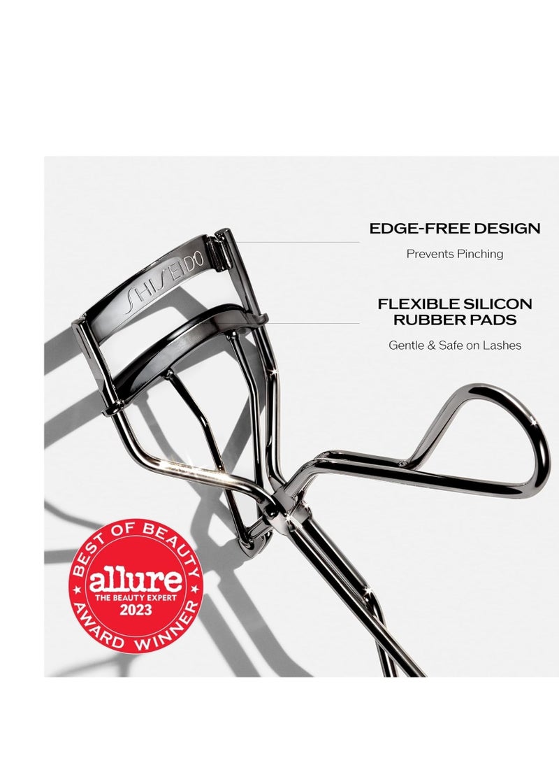 Shiseido Shiseido Eyelash Curler - Crimps & Curls Lashes for Perfect, Eye-Framing Fringe - Gentle & Safe - Includes Replacement Pad - Image 2