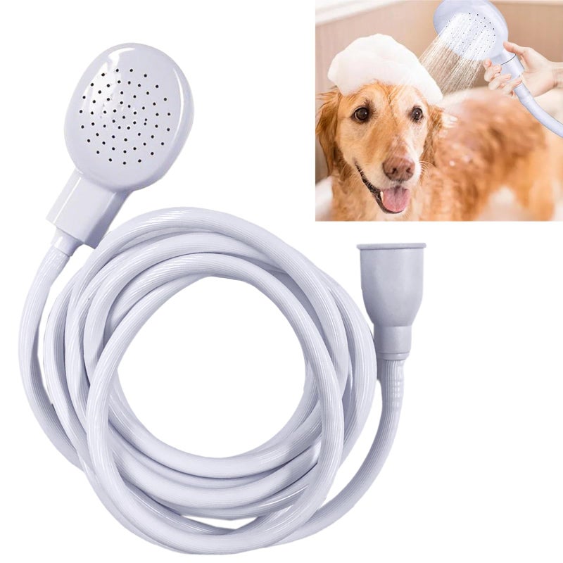 1640ft5mSink Spray HoseShampoo Sprayer Handheld Hose Portable Sink Faucet Spraye Strainers for Bathing BabyPets ShowerRinsing VegetablesWashing Hair