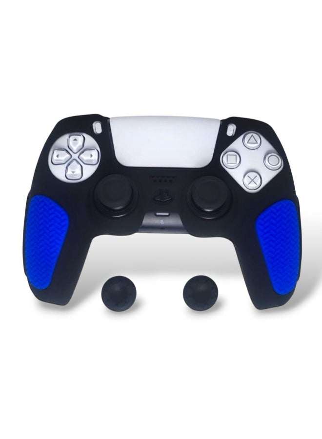 غطاء سيليكون لذراع التحكم PS4 – غطاء واقٍ مع أغطية لأزرار الإبهام لمنع الانزلاق - Image 2