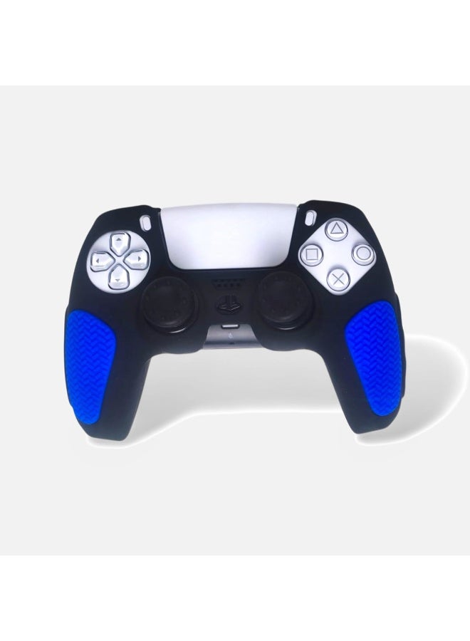 غطاء سيليكون لذراع التحكم PS4 – غطاء واقٍ مع أغطية لأزرار الإبهام لمنع الانزلاق - Image 3