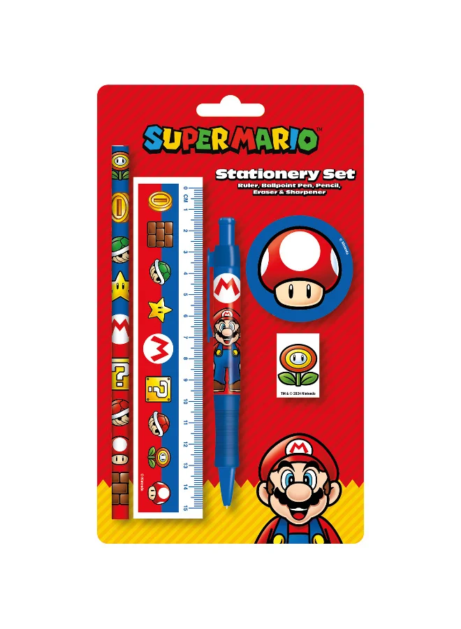 بيراميد Blue Printed Stationery Set Essentials