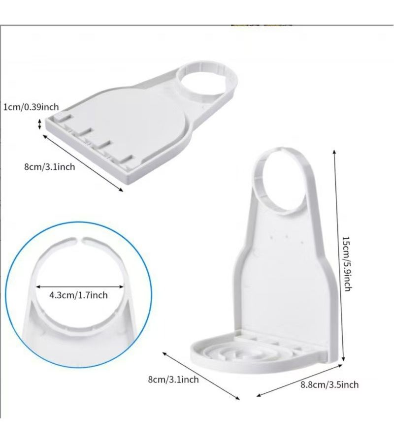 Laundry Detergent Drip Tray Holder 2 Piece Set Keeps Washer Clean Organized - Image 2