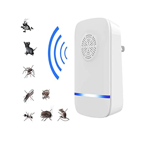 Nubilous Ultrasonic Pest Repeller, Silent Electronic Pest Repellent Plug in Indoor Pest Control, Insect Mosquito Killer Machine, Mosquito Repellent for House,Lizard, Rat, Cockroach - Image 1