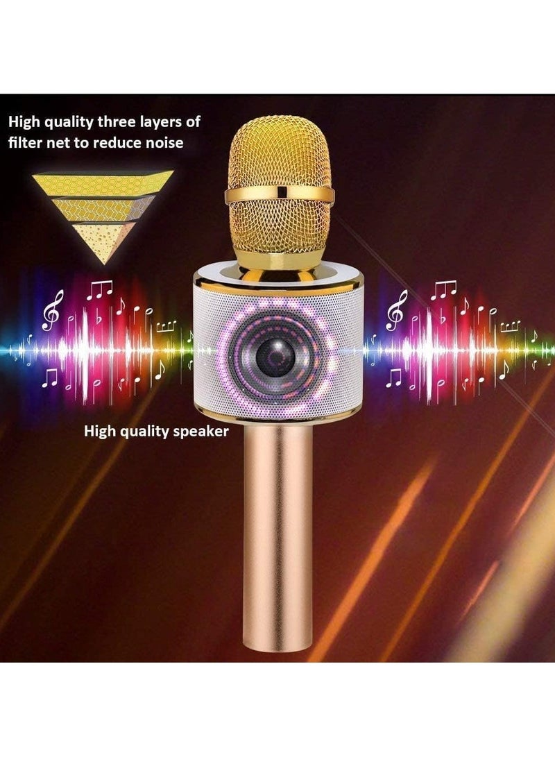 general Wireless Bluetooth Karaoke Microphone, 3-in-1 Portable Handheld Microphone Speaker Machine for all Smartphones - Image 2