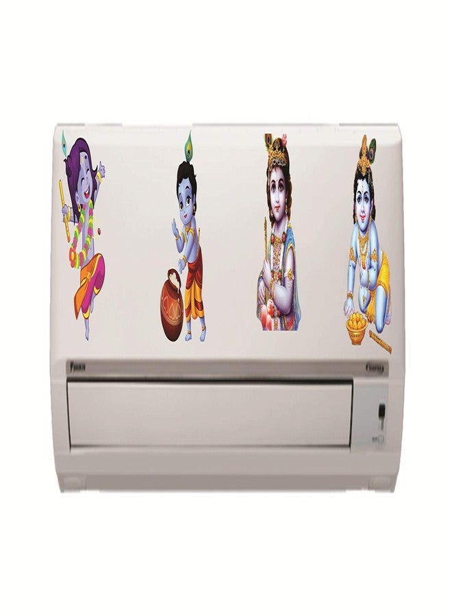 Sticker Studio ملصق مكيف هواء سبليت من الفينيل من ستيكر ستوديو (متعدد الألوان، حجم قياسي) - Image 1