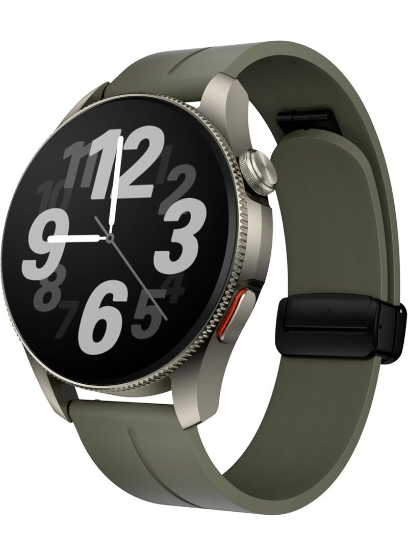 Outbox OB12 Smart Watch – 1.43" AMOLED, 4G Calling, 5-System Global GNSS Tracking, 3ATM Water Resistant. - Image 1