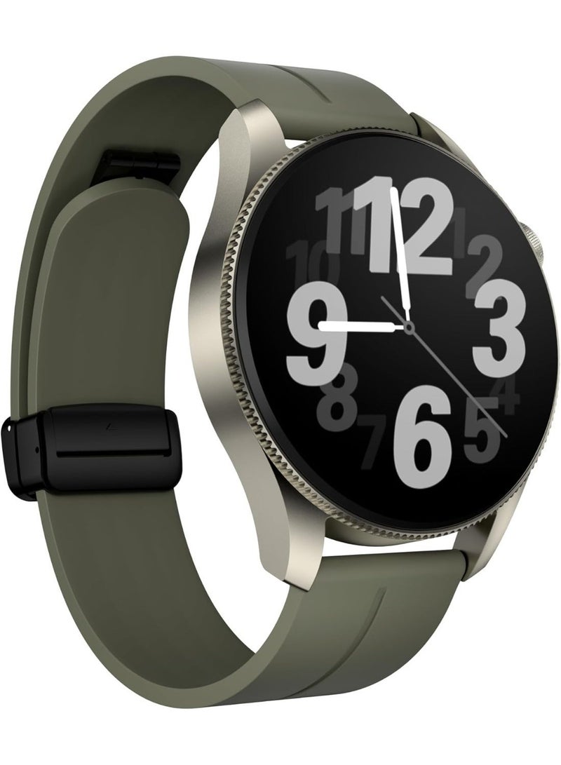 Outbox OB12 Smart Watch – 1.43" AMOLED, 4G Calling, 5-System Global GNSS Tracking, 3ATM Water Resistant. - Image 2