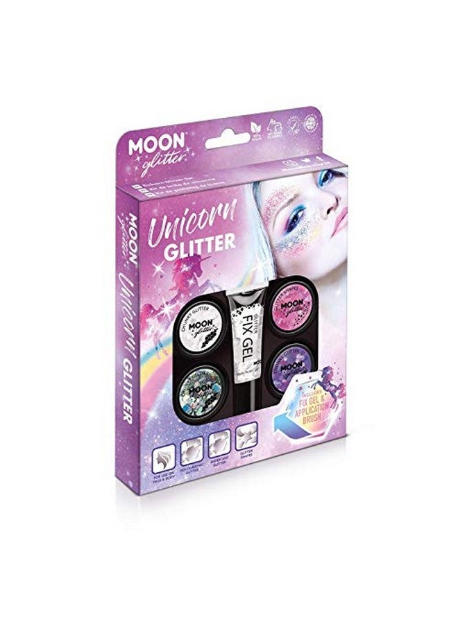 Moon Glitter Unicorn Glitter Kit By Moon Glitter 100% Cosmetic Glitter For Face Body Nails Hair And Lips - Image 1