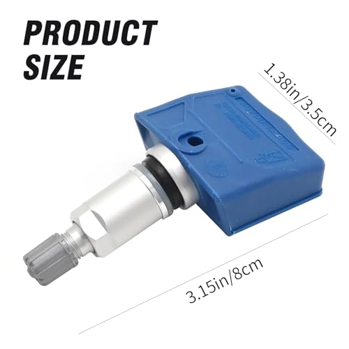 SYOWADA Pre-Programmed TPMS Sensor Tire Pressure Monitoring Sensor Replacement for Nissan Altima 2007-2012 Armada 2004-2015 Replaces 40700JA01B 40700JA00C 40700CK001 40700CK002 4PCS - Image 2