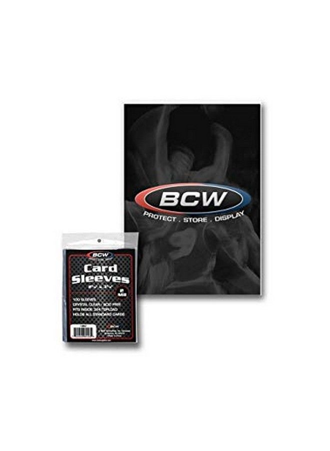 BCW Card Sleeves 2 5/8 X 3 5/8" - Image 1