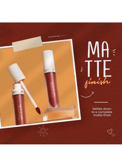 Mars Matte Liquid Lip Color | Long Lasting | Non-Transfer & Waterproof Lipstick For Women (4.5 Ml) (14- Party Fever)  - Image 3