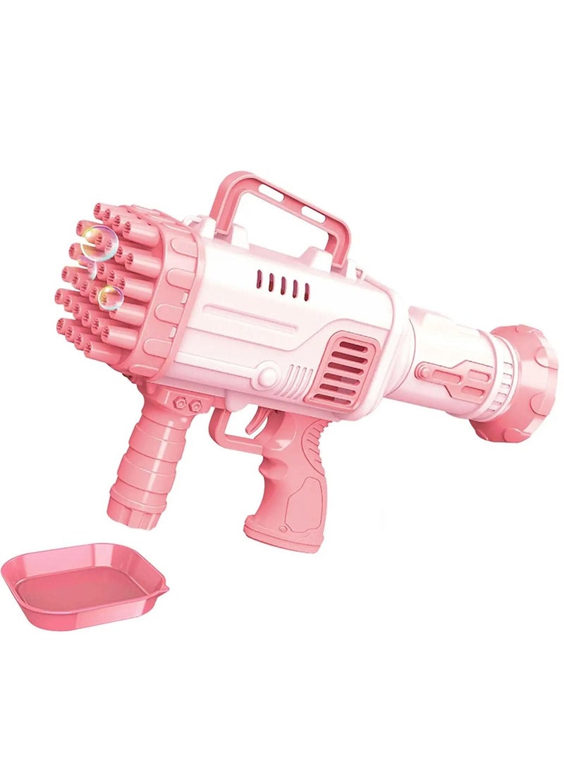 Bubble Machine Gun 32 Holes For Outdoor And Indoor Kids Toddlers And Adult Toy Multicolor - Image 2