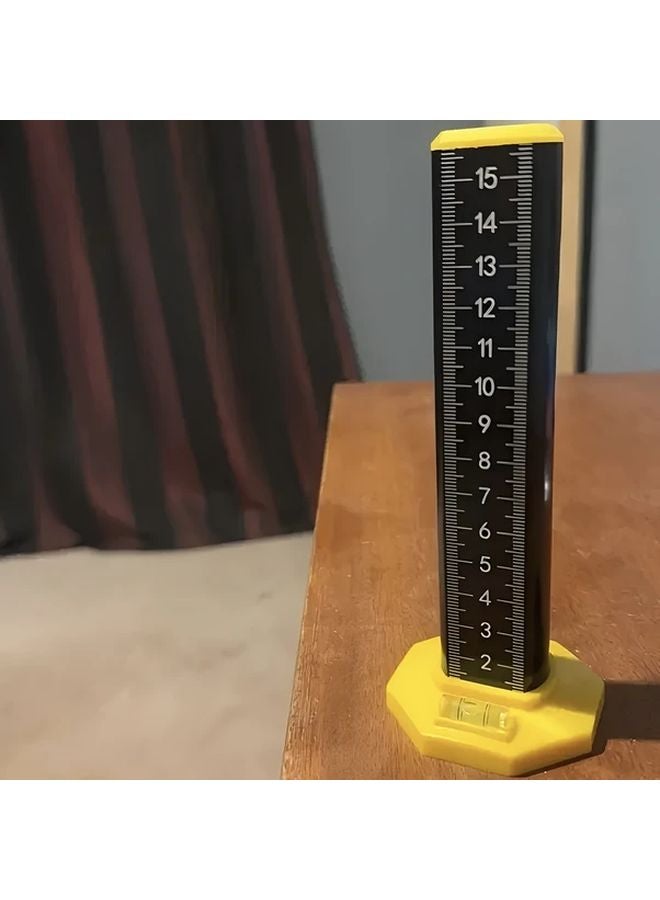 Magnetic Dual Purpose Laser Level Ruler Aluminium Stainless Steel Ceiling Leveling Tool - Image 1