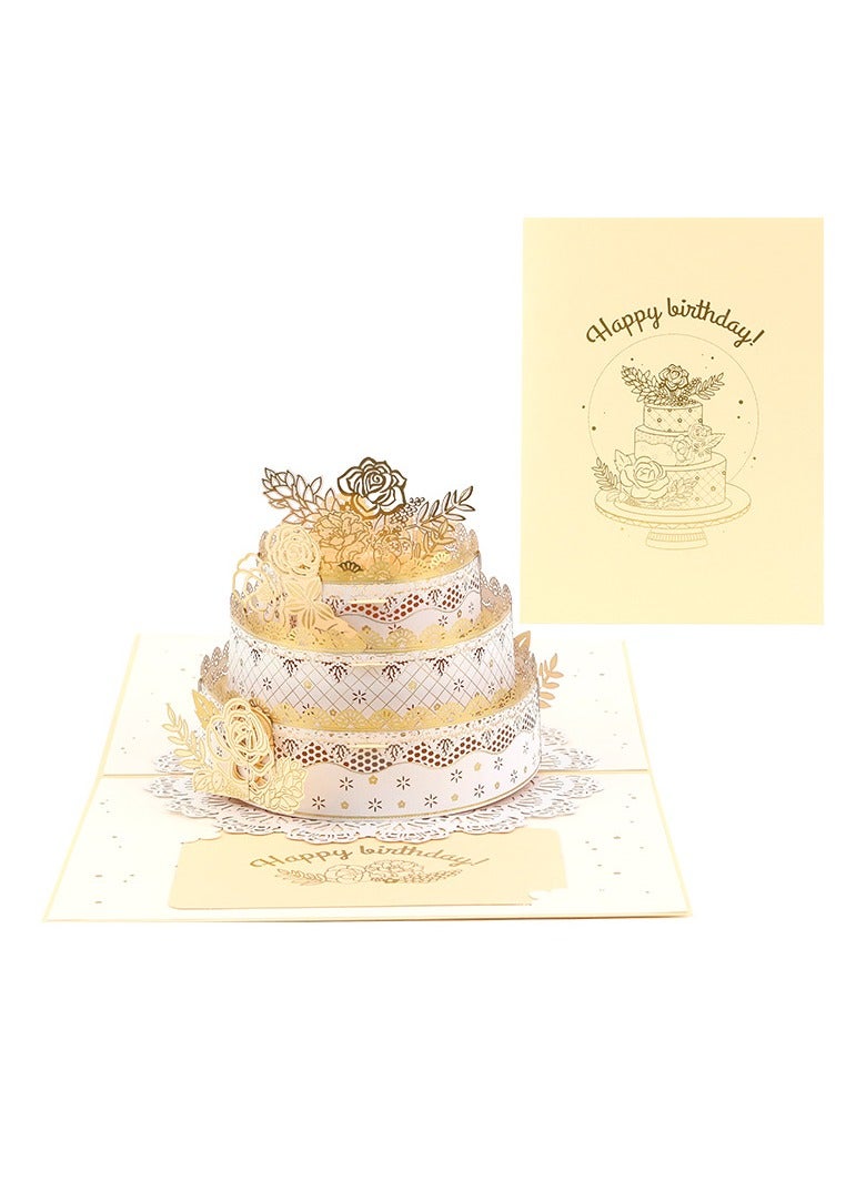 Birthday 3D stereoscopic greeting cards  - Image 5