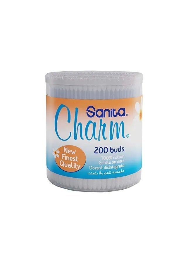 Sanita Charm 100% Cotton Buds