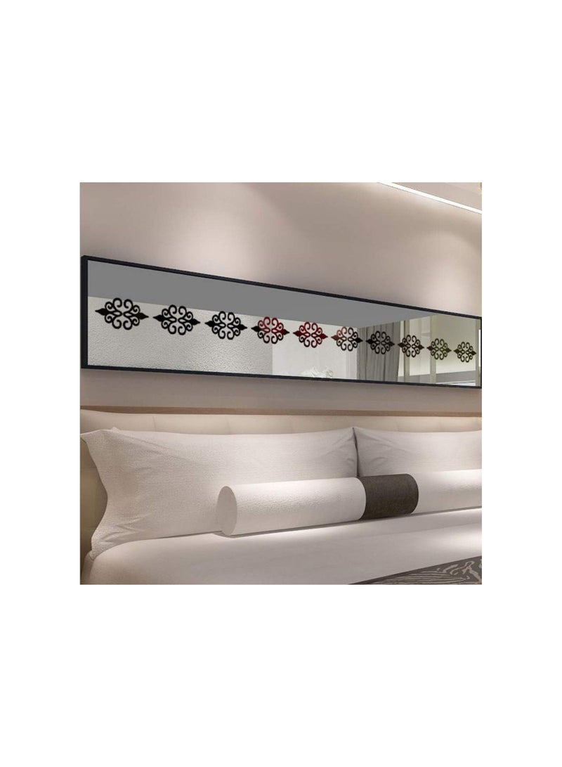GGOOT 10pcs Self-Adhesive Tiles 3D Mirror Wall Stickers Wall Decal Home Decor Poster - Image 4