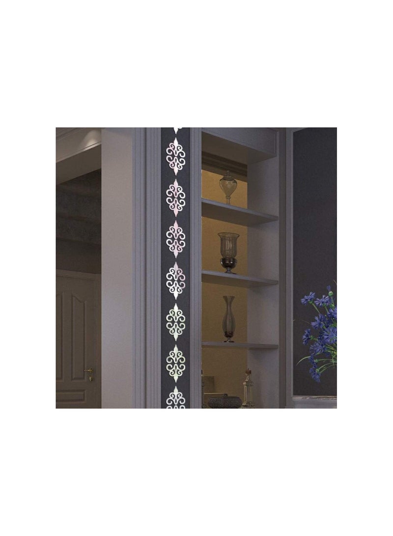 GGOOT 10pcs Self-Adhesive Tiles 3D Mirror Wall Stickers Wall Decal Home Decor Poster - Image 1