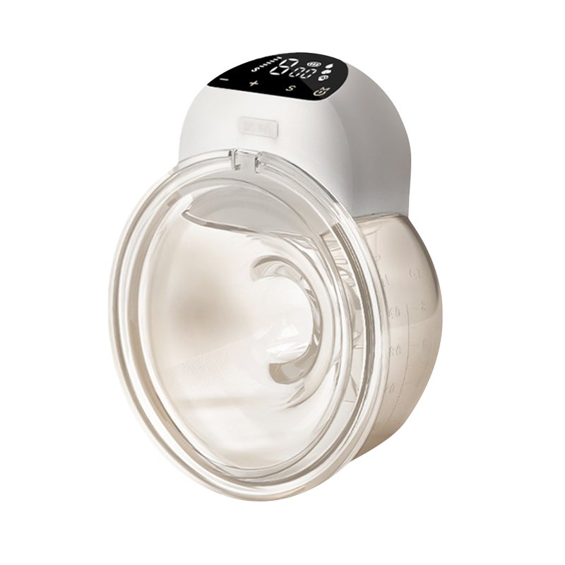 DPS-8015 Wearable Breast Pump Hands Electric Breast Pump for Breastfeeding 3 Modes 9 Suction Levels 6 Adjustable Speeds Low Noise Built-in Battery with 240ml Milk Collector for Home - Image 1