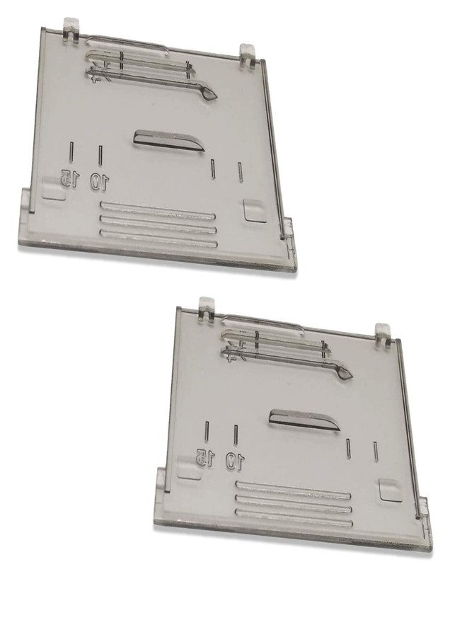 Bequilter 2pcs Slide Plate Assembly Cover Plate #XF2404001 for Brother BB370, BM2800, BM2800CT, BM2800FG, BM3550FG and More - Image 1