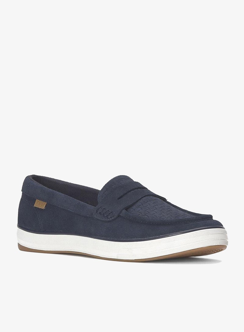 Keds Women's Center III Loafer Suede Casual Loafer Navy - Image 3