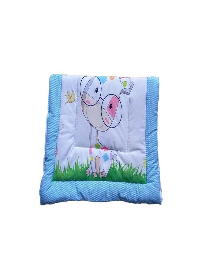 ONDOLL Combo Newborn Baby Pom Pom Cotton Baby Bed | Godari | Cradle Bed | Crib Sheet | Changing Mat Baby Godadi | Godari | Bedding Set | Mattress_Pack of 2 Piece_(20 * 30 Inch)_(V_i_668715_Multicolor) - Image 5