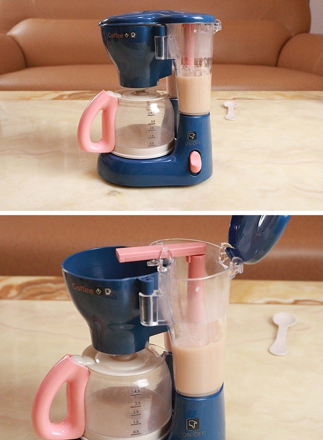 Kids' Cafe Machine role-playing pretend that kitchen appliances are imaginative, Creative Coffee Maker Toy pretend to play kitchen appliances toy sets with Realistic Action Light and Sounds  Espress - Image 5