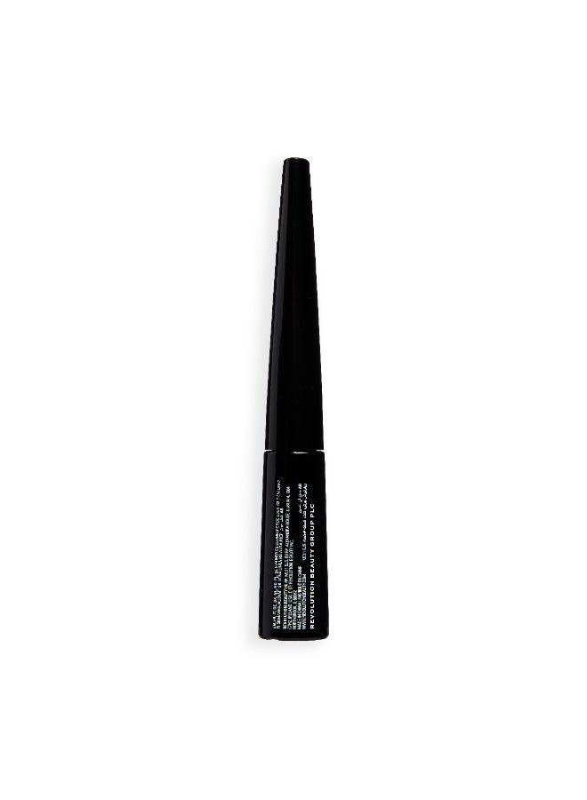 REVOLUTION Relove Dip Eyeliner Black - Image 4