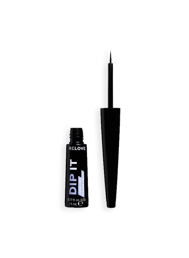 REVOLUTION Relove Dip Eyeliner Black - Image 1
