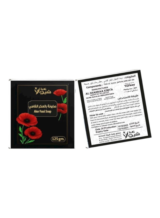 زهرة فيولا صابونة العكر الفاسي - Image 1