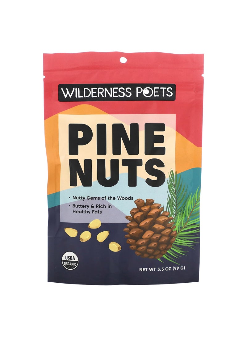 Organic Pine Nuts, 3.5 oz (99 g)