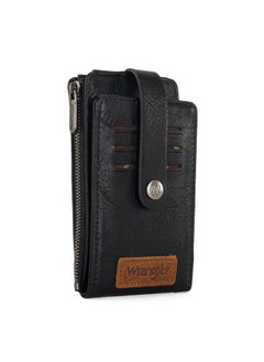 Wrangler Womens Bifold Card Wallet Vintage Multi Credit Card Holder Slim Minimalist With Zipper Pocket Coin Purse  - Image 3