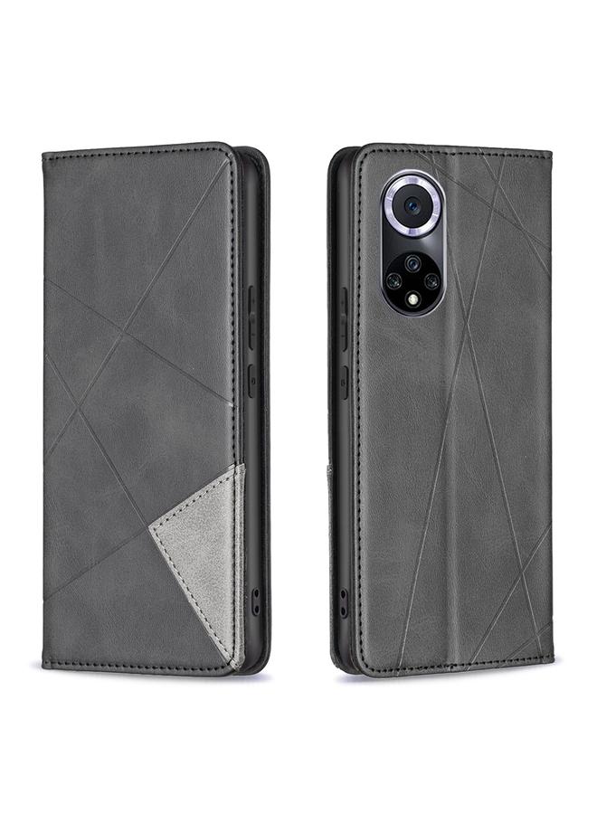S-TOP Case For Honor 50 / Huawei nova 9 Prismatic Invisible Magnetic Leather Phone Case - Image 2