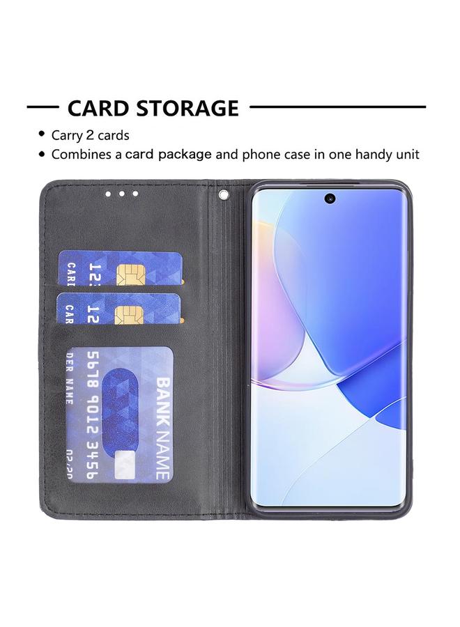S-TOP Case For Honor 50 / Huawei nova 9 Prismatic Invisible Magnetic Leather Phone Case - Image 5