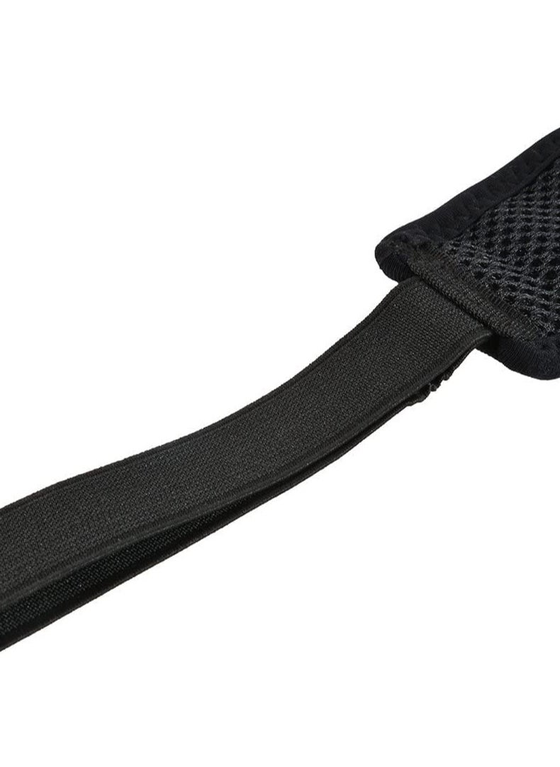 SYOSI - Bicycle Trainer Sweat Net Frame Guard Absorbs Sweat Black Red - Image 1