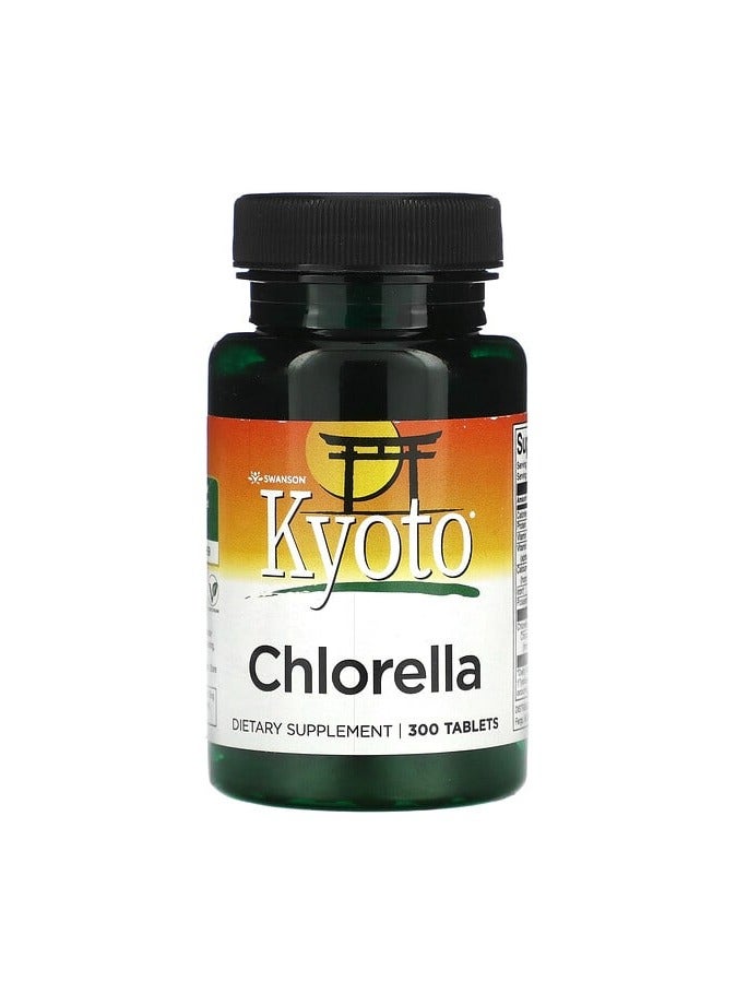 SWANSON Kyoto, Chlorella , 300 Tablets