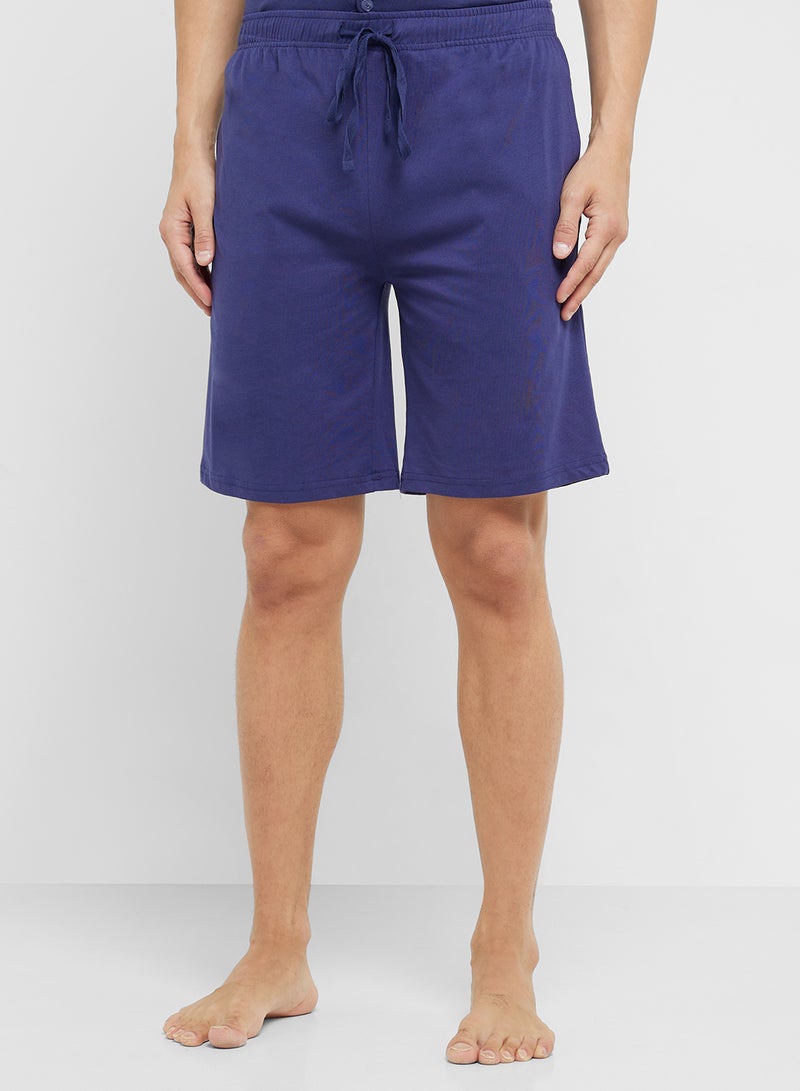 Robert Wood Nightwear Shirt & Shorts Sets  - Image 4