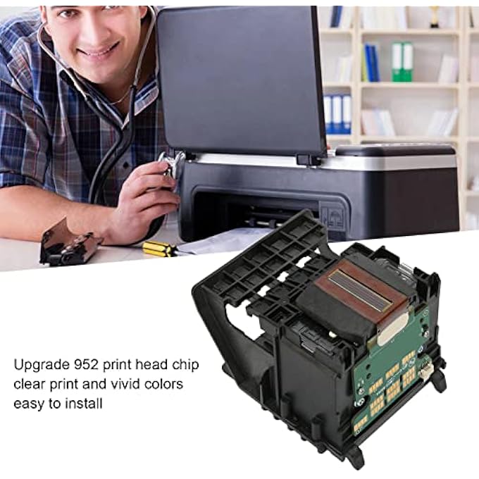 PRINT HEAD REPLACEMENT, PRINT HEAD BRIGHT COLORS FOR OFFICEJET PRO 7740 7730 7720 FOR 8210 8710 8730 8740 8216 8720 8725 - Image 2