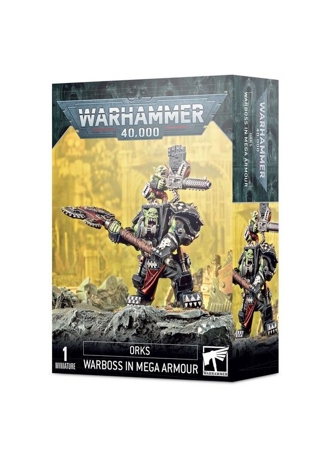 Games Workshop وارهامر 40K أوركس بوس دي غوير في درع ميغا - Image 2