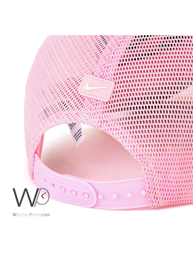 NIKE ORIGINAL Nike sb Trucker Cap Pink Mesh Hat  - Image 3