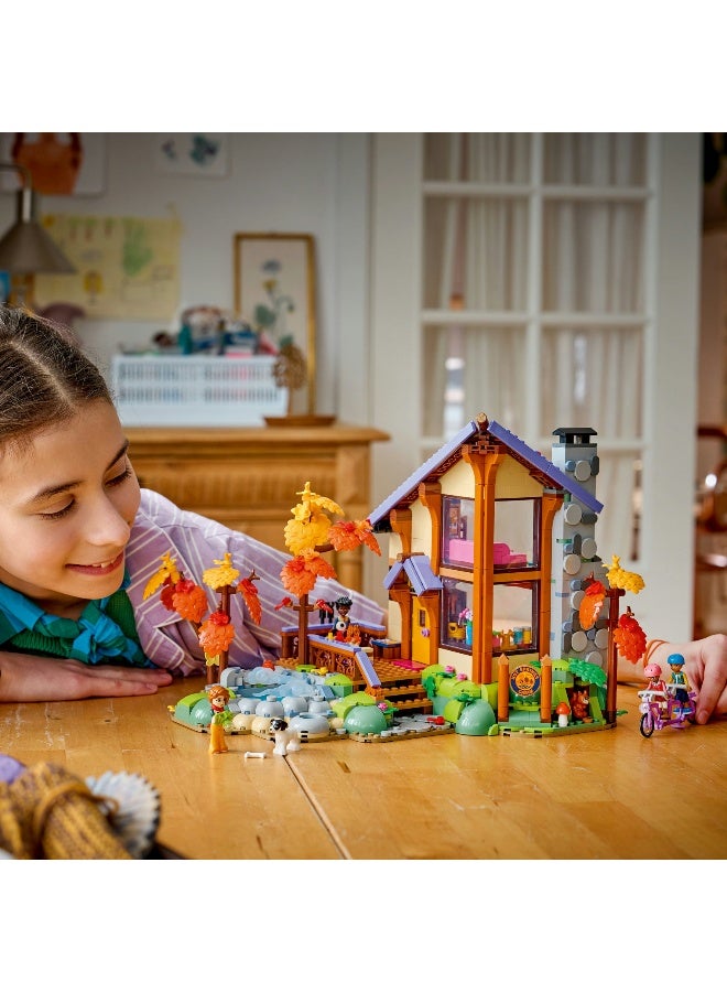 LEGO Friends Cozy Fall Forest Cabin 42705 Building Toy Set (1427 Pieces) - Image 3