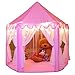 Monobeach Princess Tent Girls Large Playhouse Kids Castle Play Tent with Star Lights Toy for Children Indoor and Outdoor Games 55 x 53 DxH - Image 4